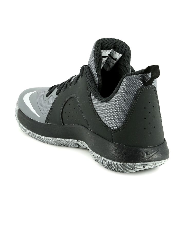 nike grey fly by low basketball shoes