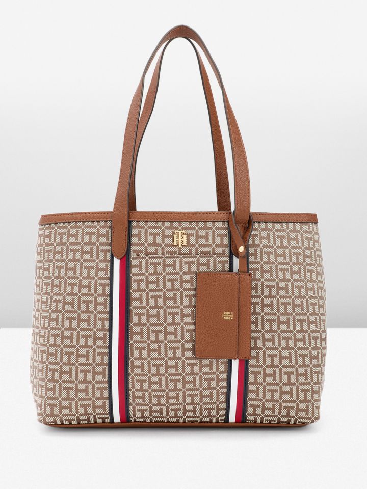 Tommy hilfiger sales crossbody bag brown