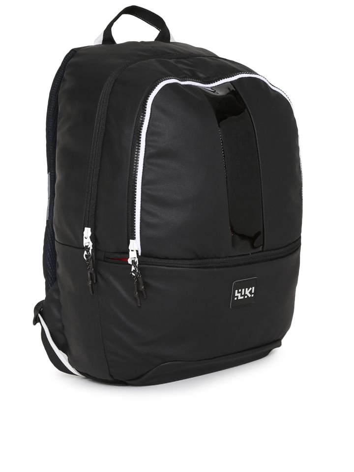 Wildcraft Trans pack Unisex Black Trans pack Solid Backpack