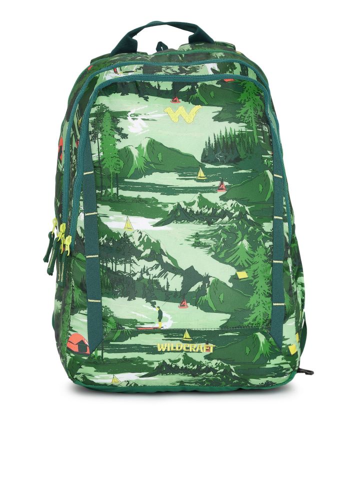 Wildcraft backpack on sale camo 1 green