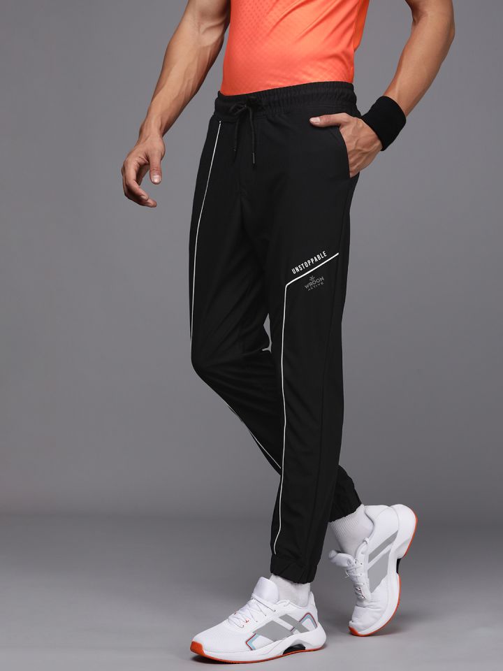 Buy WROGN ACTIVE Men Dry Pro Mid Rise Sports Joggers Track Pants
