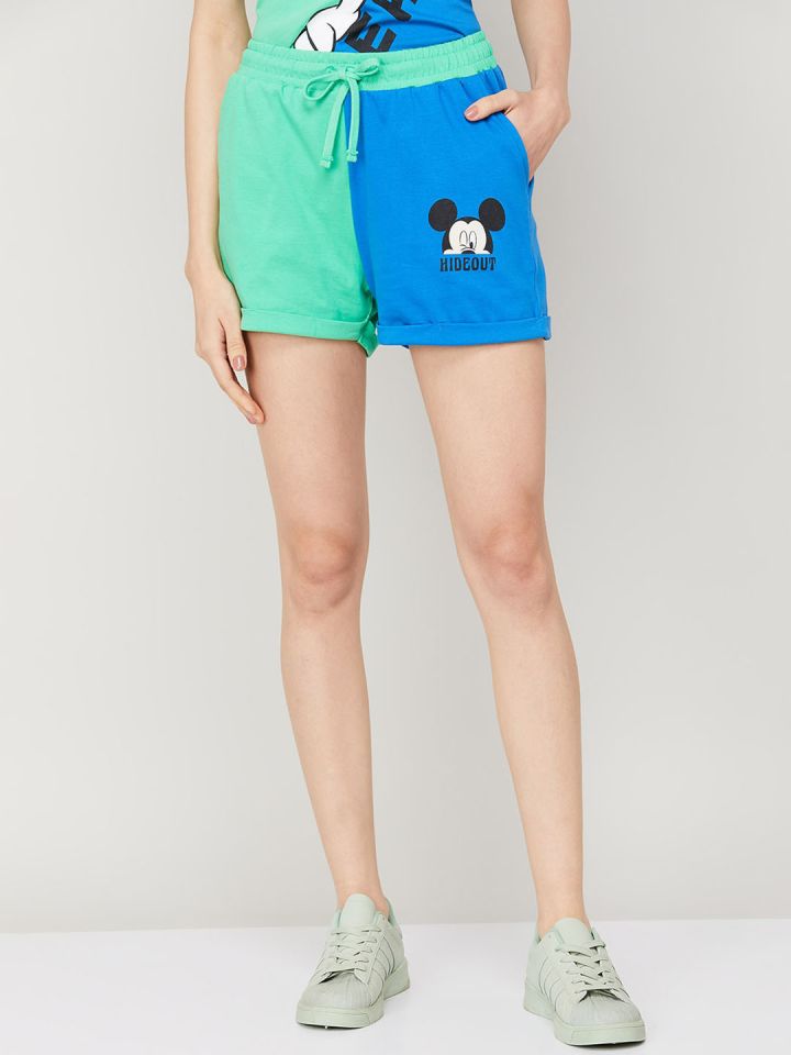 Buy Ginger By Lifestyle Women Mickey Mouse Printed High Rise Pure