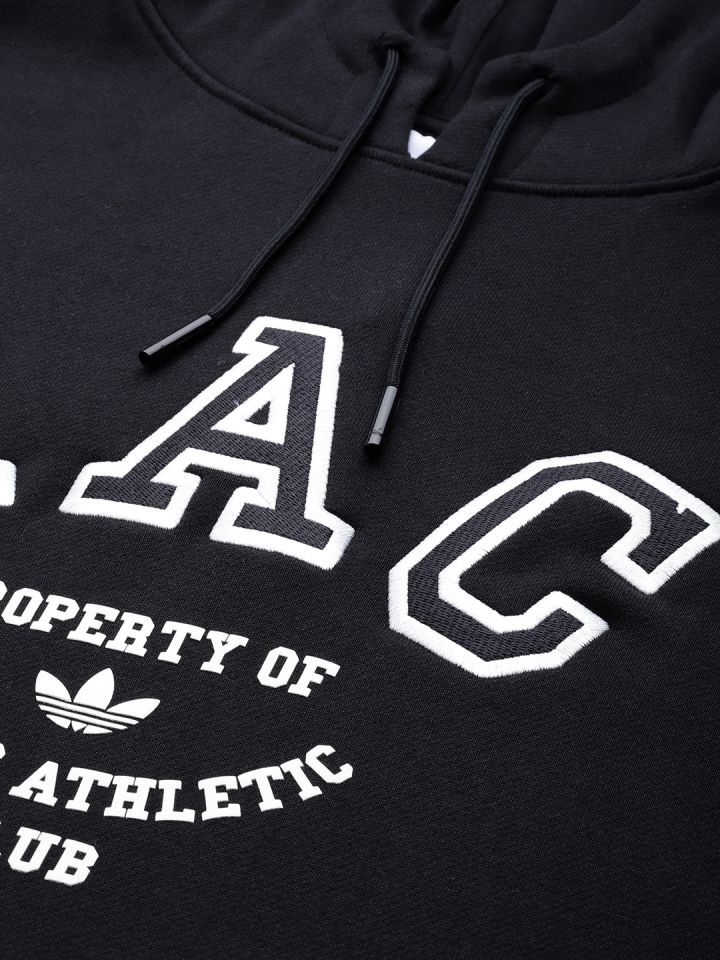 ADIDAS Originals ACC Hooded Typography Cotton Terry Sweatshirt