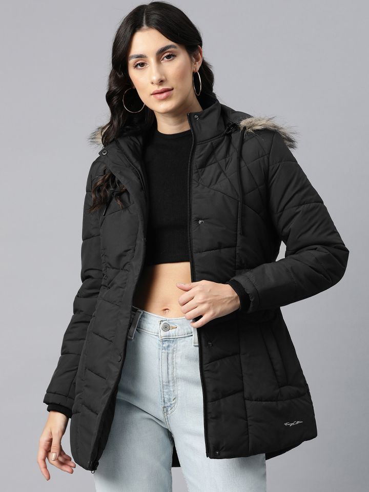 Longline clearance parka jacket