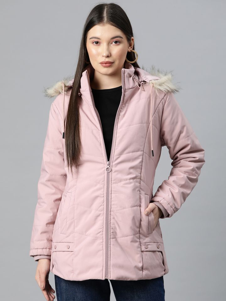 Padded parka with hood new arrivals