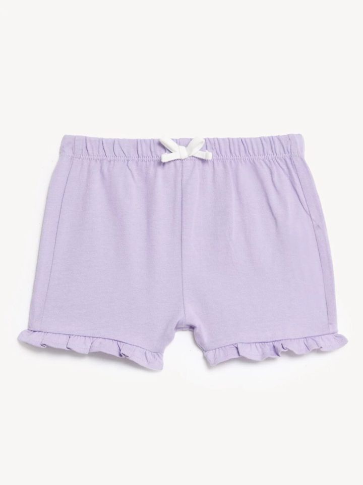 Buy Marks Spencer Girls High Rise Pure Cotton Shorts Shorts