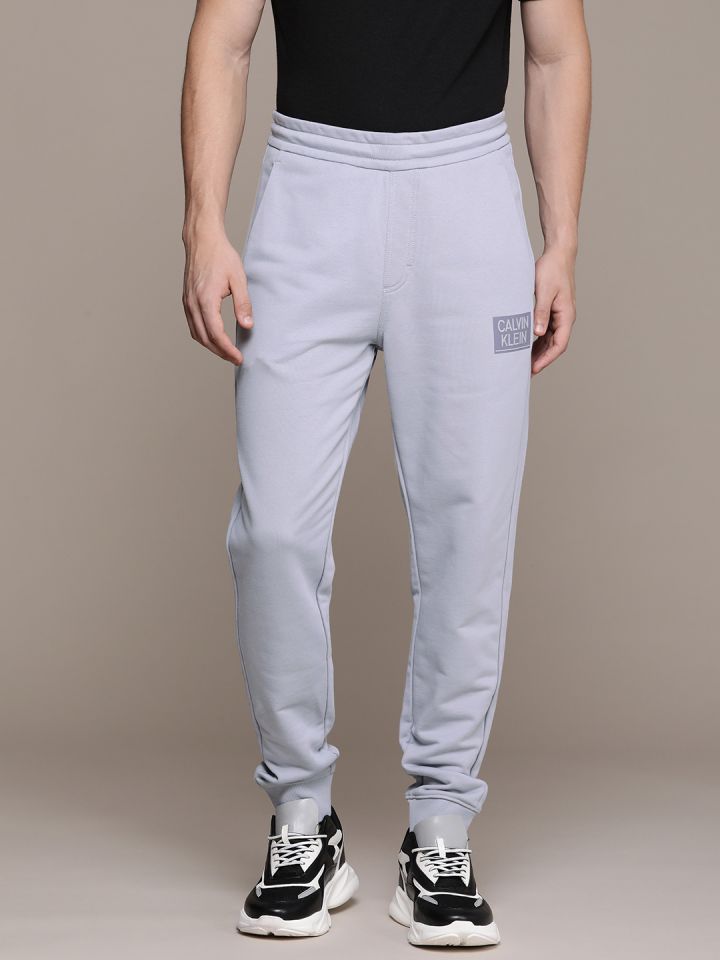 Calvin Klein, Cotton Logo Jogger, Closed Hem Fleece Jogging Bottoms