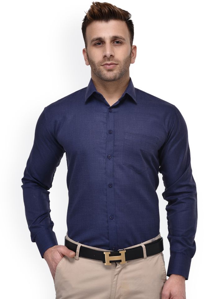 navy blue shirt mens