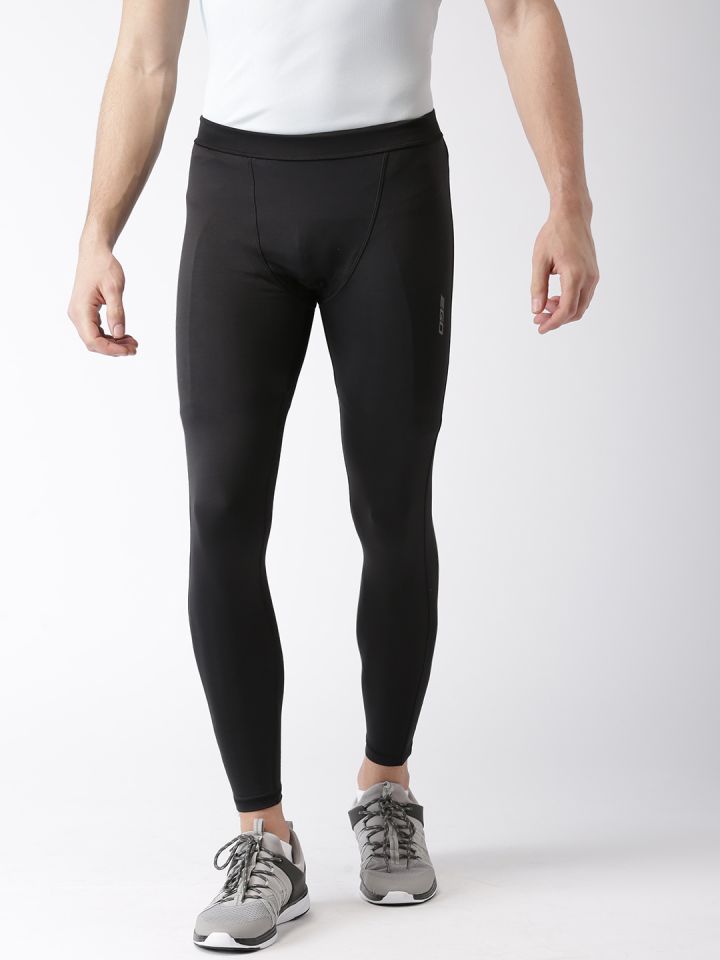 Buy 2GO Men Black Training Tights Tights for Men 2385131 Myntra