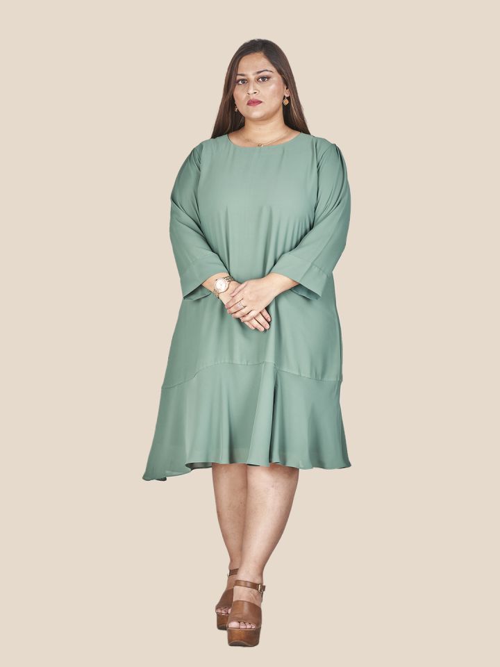 A line dress for curvy discount