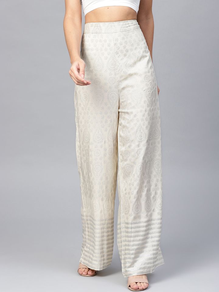 W best sale white palazzo