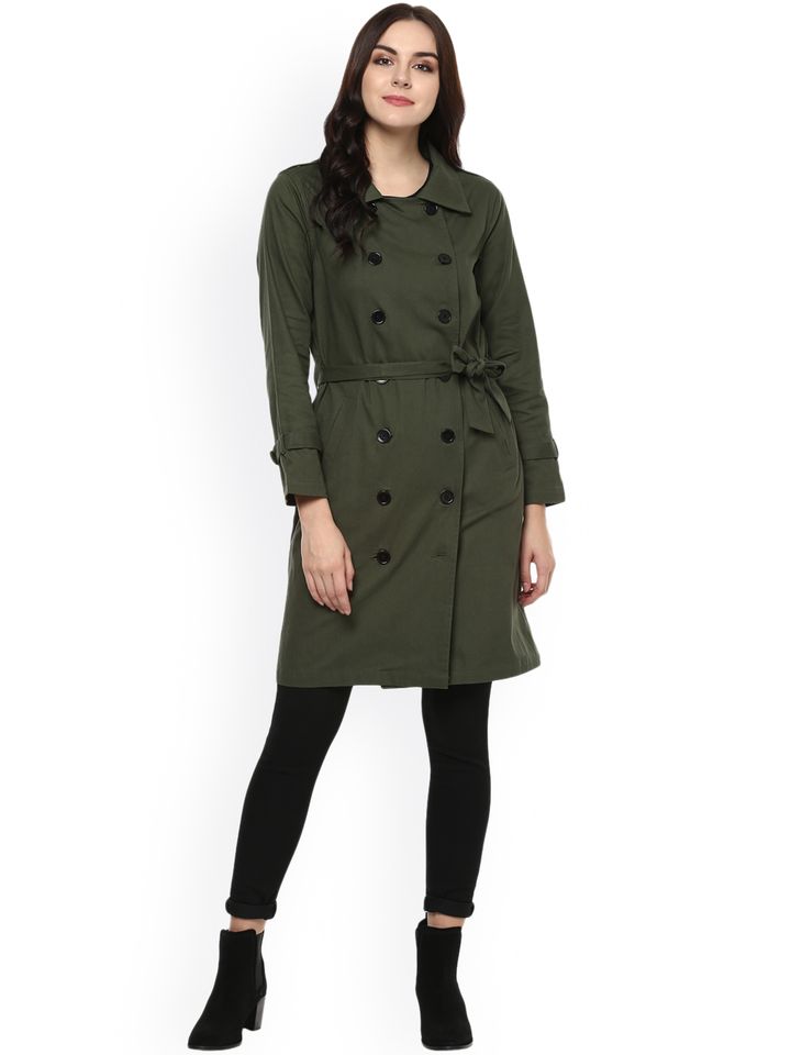 olive color coat