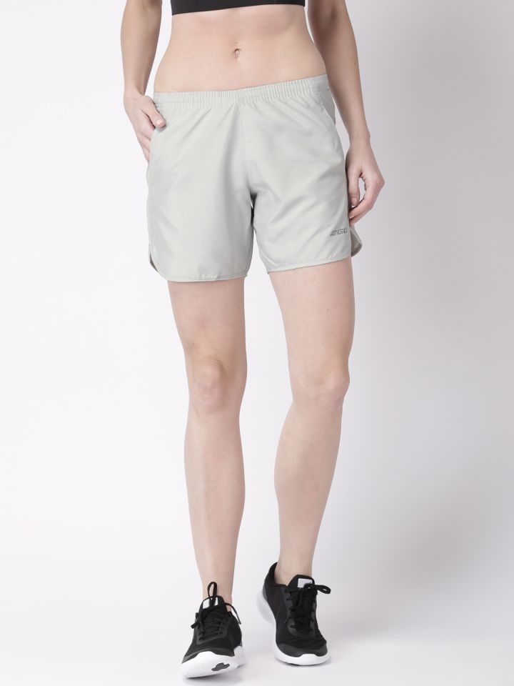 Buy 2GO Women Grey GO DRY Running Shorts Shorts for Women