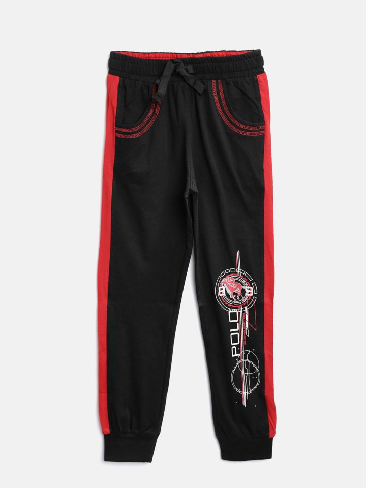 Buy SDL By Sweet Dreams Boys Black Joggers Track Pants for Boys