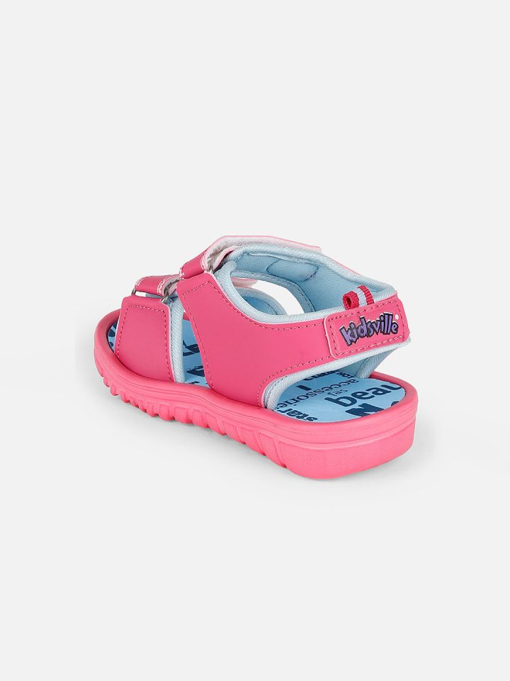 Buy Kids Ville Girls Printed Sports Sandals With Velcro Closure