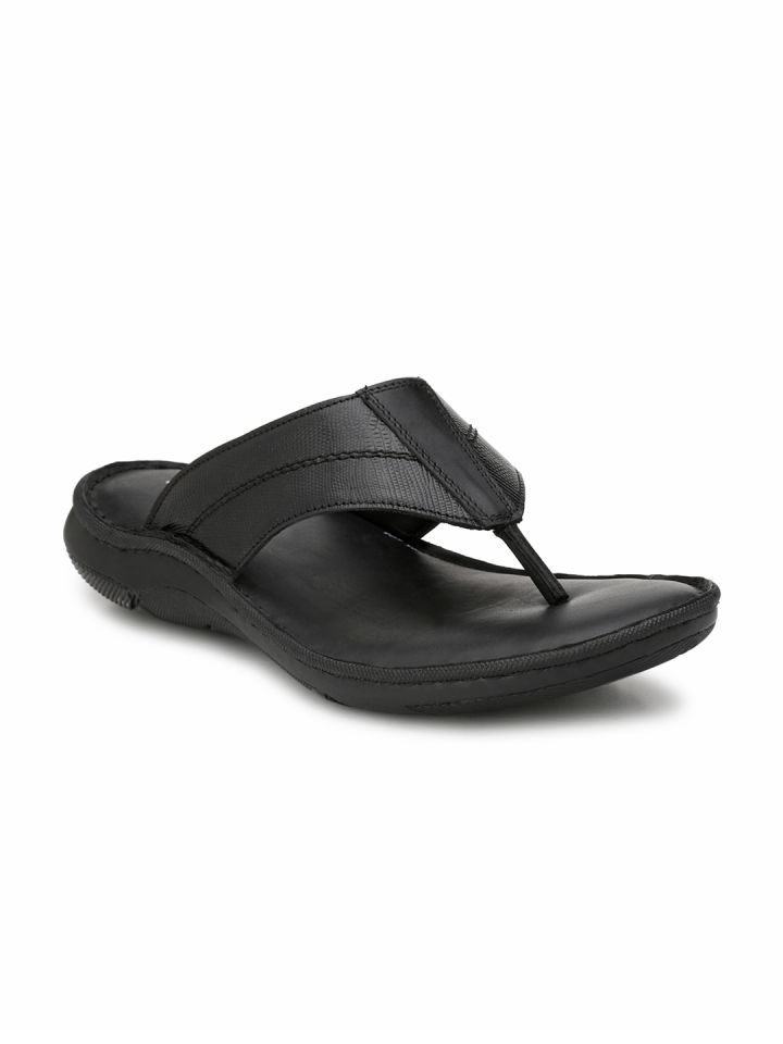 Buy Hitz Men Black Comfort Leather Sandals Sandals for Men