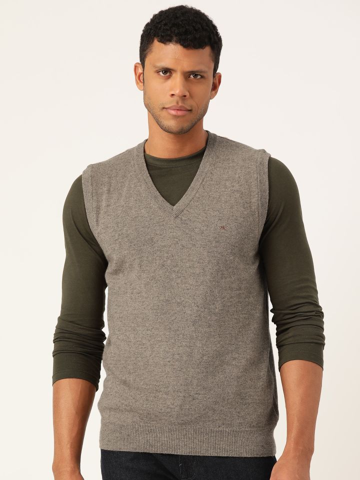 Buy Monte Carlo Woollen Sweater Vest Sweaters for Men 23920784