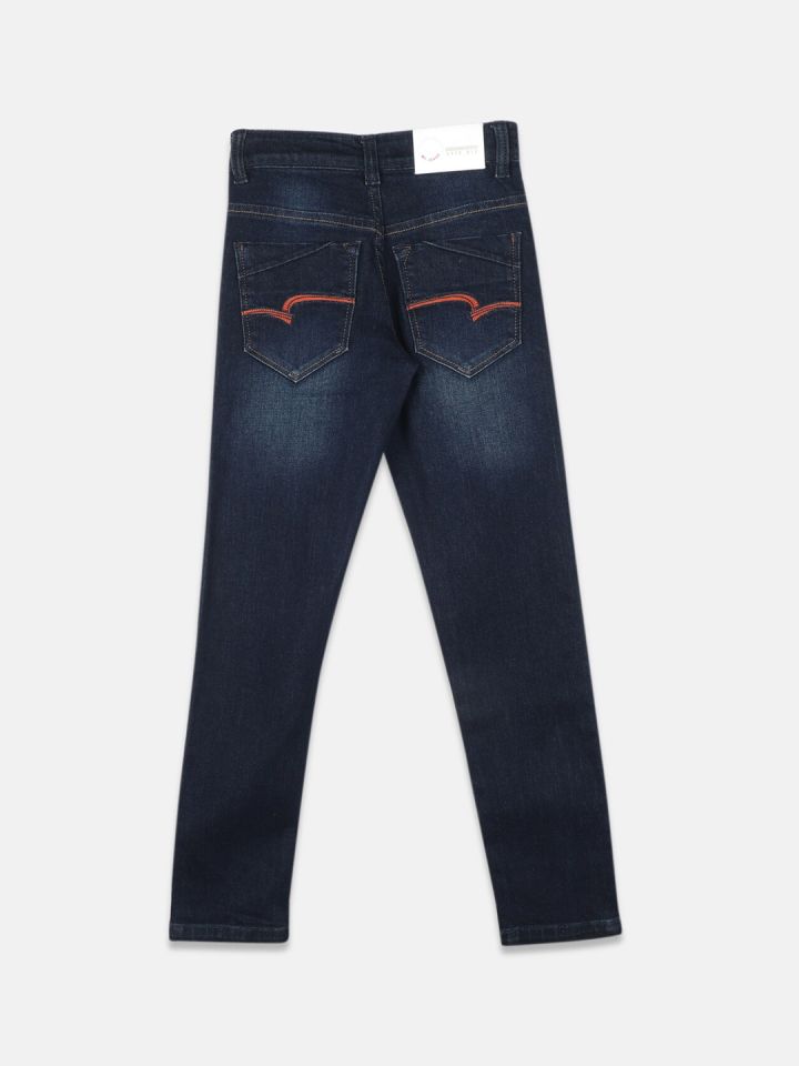 Buy Monte Carlo Boys Slim Fit Clean Look Light Fade Jeans Jeans