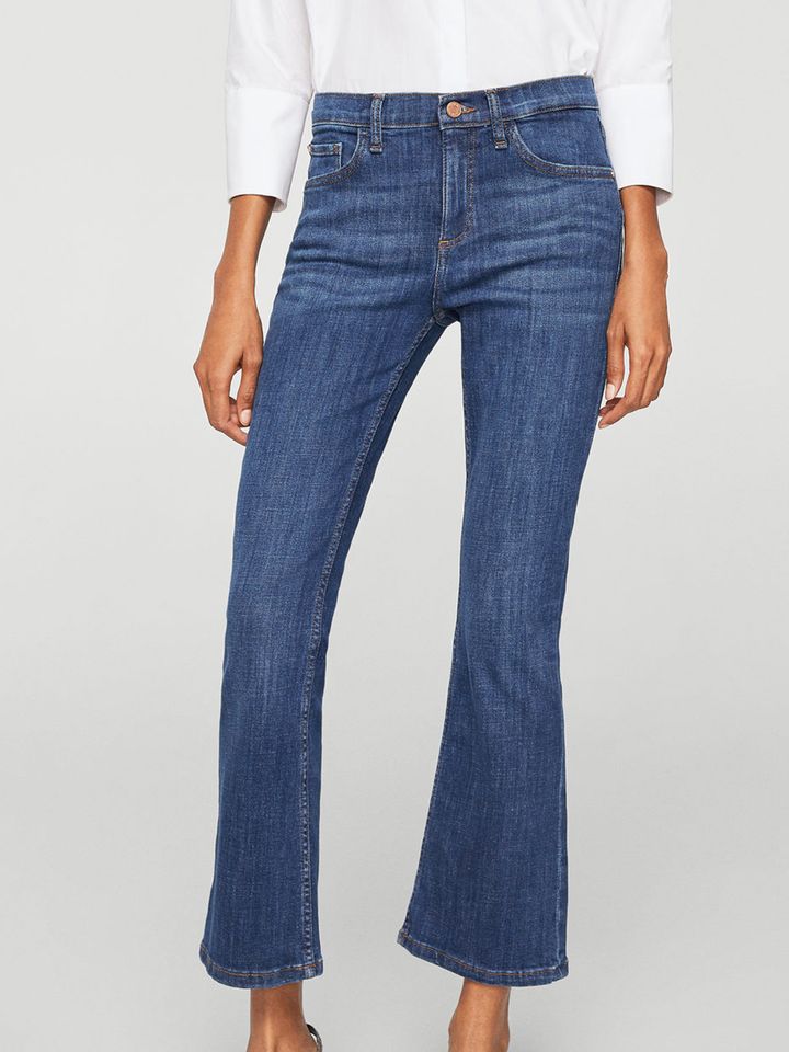 trumpet leg jeans