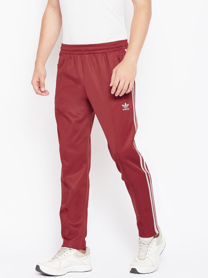 adidas superstar red track pants