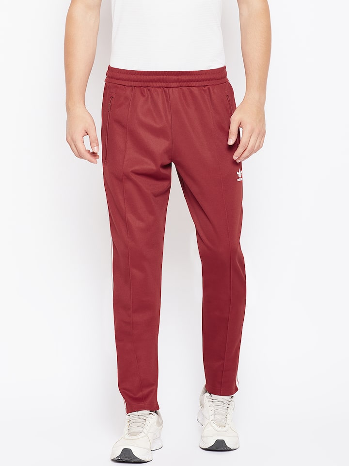adidas beckenbauer red pants