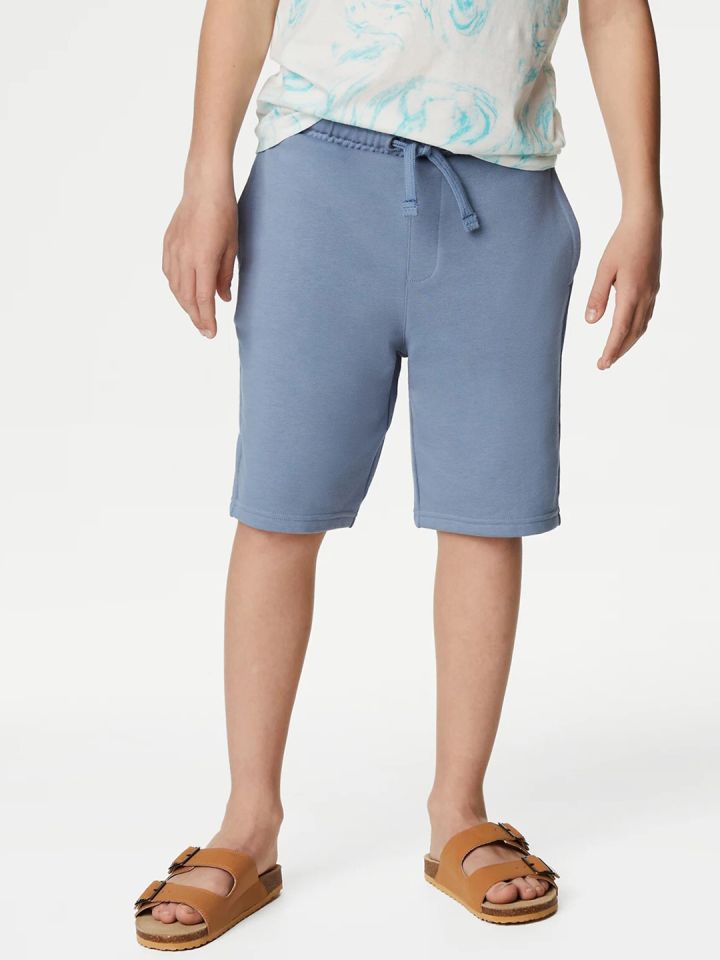 Buy Marks Spencer Boys Mid Rise Cotton Shorts Shorts for Boys