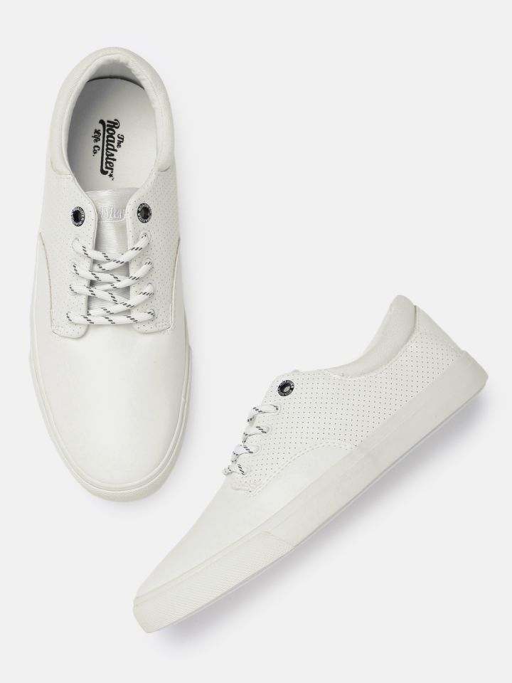 Roadster men white hotsell sneakers