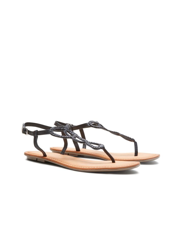Next black store sandals