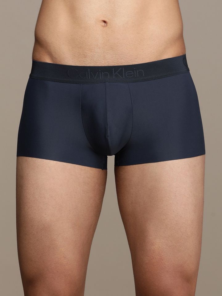 Buy Calvin Klein Underwear Men Solid Low Rise Trunk NB3634VN7
