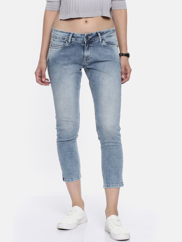 myntra ankle length jeans