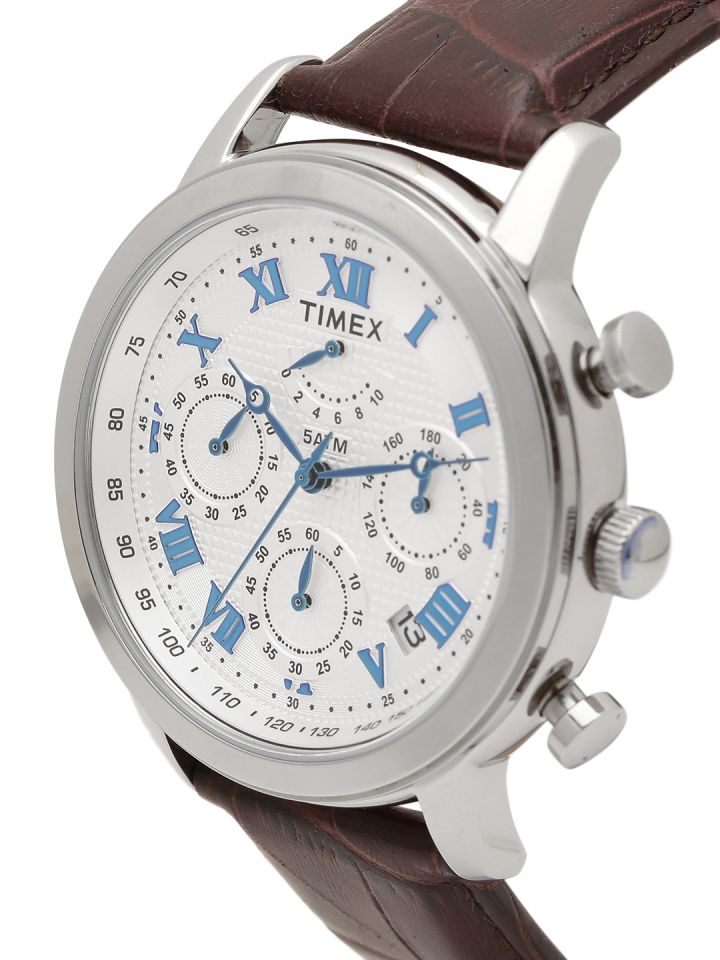 Buy Timex Men Off White Analogue Watch TWEG15800 Watches for Men