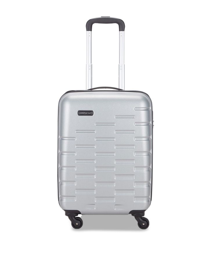 Buy Aristocrat FENCER Textured Water Resistant Hard Cabin Trolley