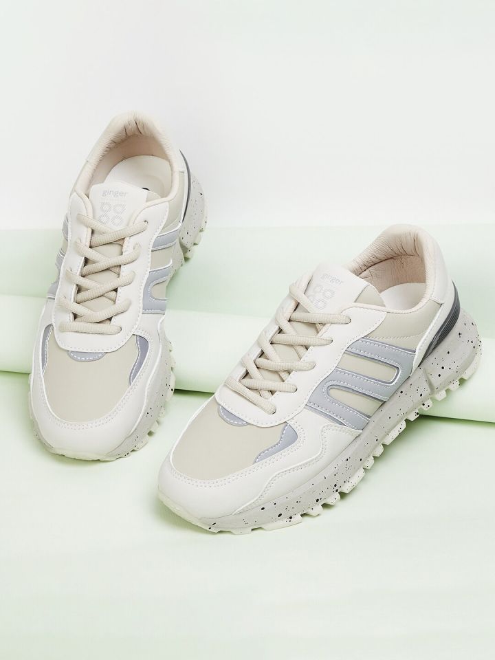 Ginger by Lifestyle Women Colourblocked Sneakers