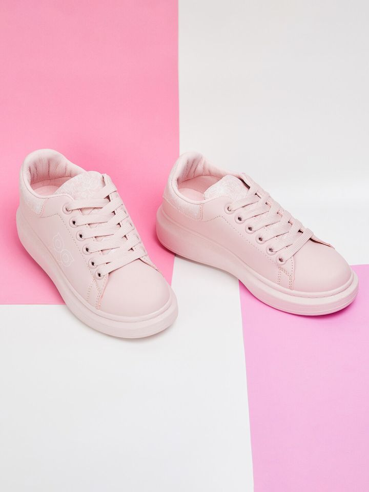 Buy Ginger By Lifestyle Women Woven Design Sneakers Casual Shoes