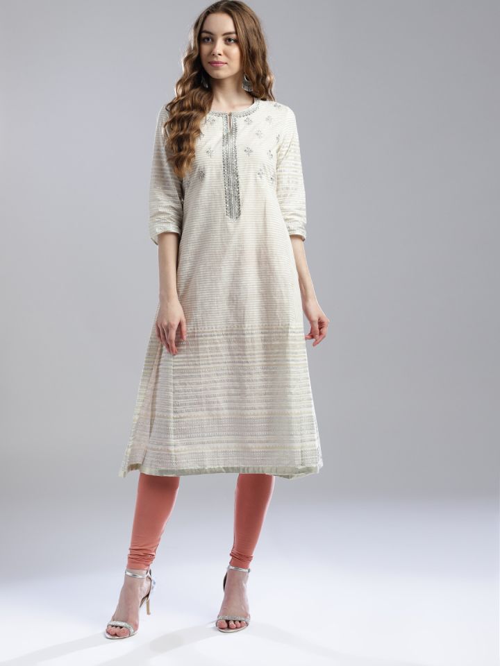 W new arrivals kurta white