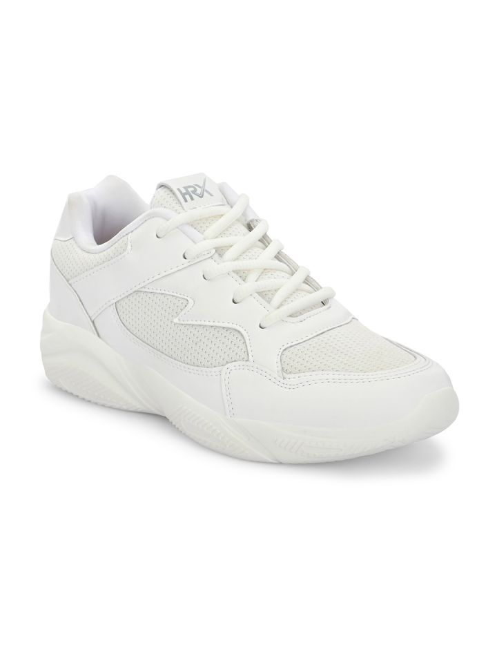 Buy HRX By Hrithik Roshan Women White Mesh Running Non Marking