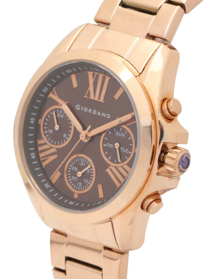 Buy GIORDANO Women Brown Analogue Watch 1718 66 Watches for