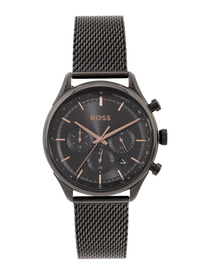 Hugo boss clearance mens watch tachymeter