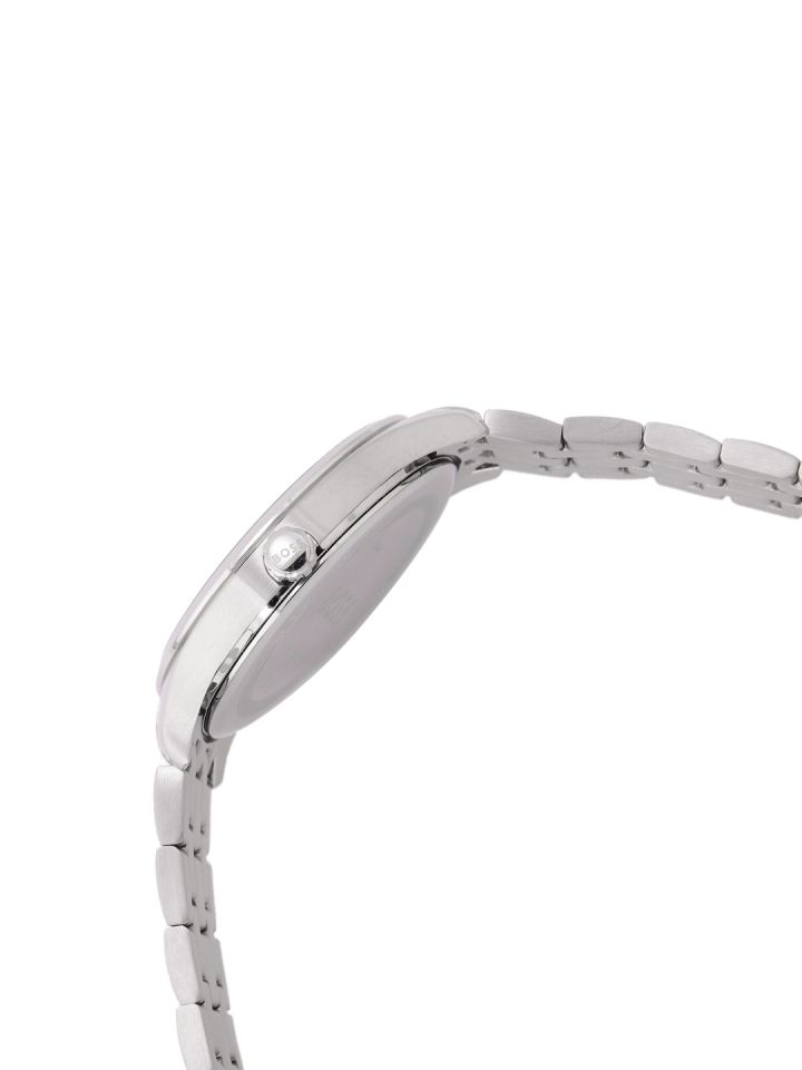 Buy Hugo Boss Men Elite Style Myntra | for Steel - 24051706 1513895 Watch Watches Bracelet Stainless Men Analogue