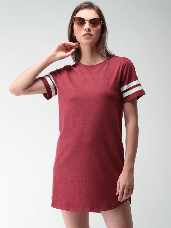 Red t shirt dress forever 21 2025