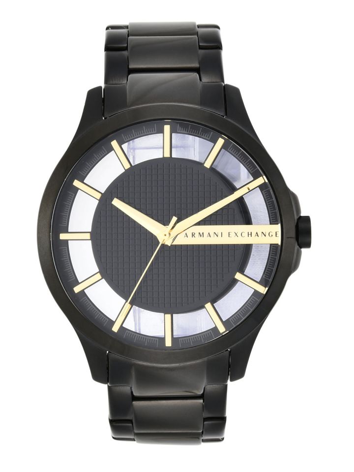 Armani exchange transparent watch hotsell