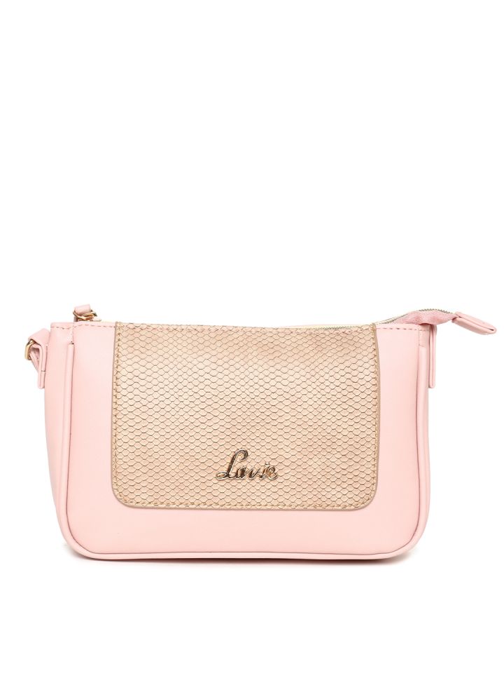 lavie pink sling bag