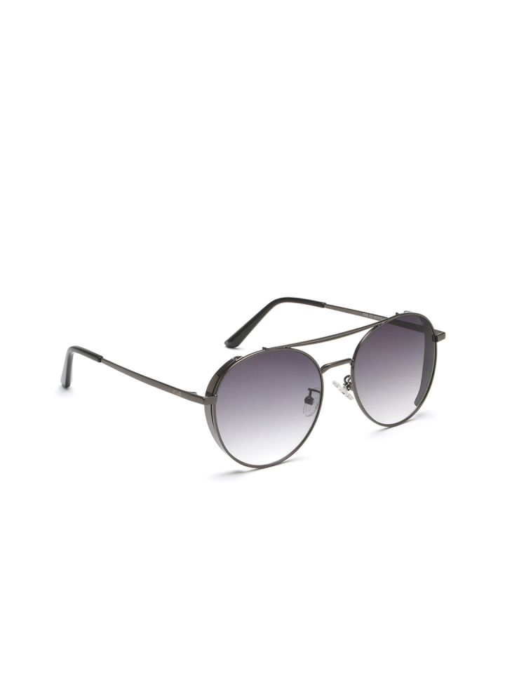 Buy IRUS By IDEE Men Round Sunglasses With UV Protected Lens