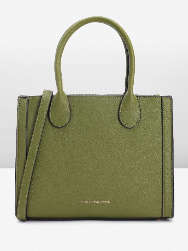 Buy French Connection Abstract Textured Structured Handheld Bag