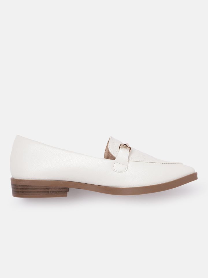 Loafers hotsell dames wit