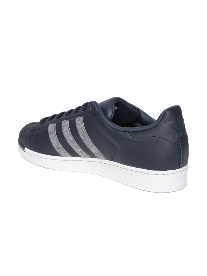 Adidas superstar slip clearance on navy blue