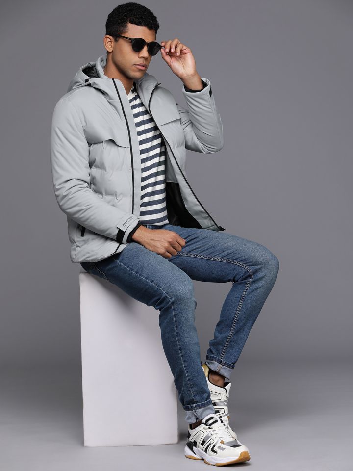 Allen solly blue jacket hot sale