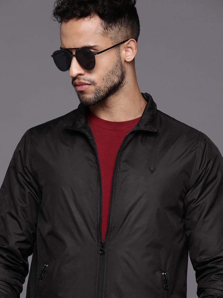Allen solly black jacket shop