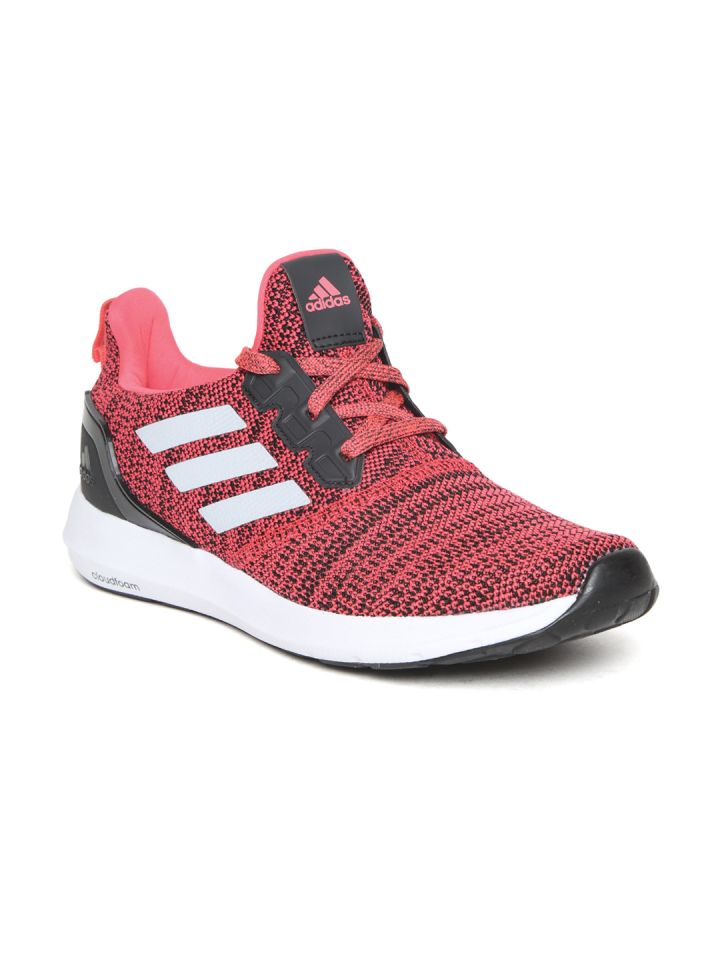 ADIDAS Women Red Zeta 1.0 Running Shoes