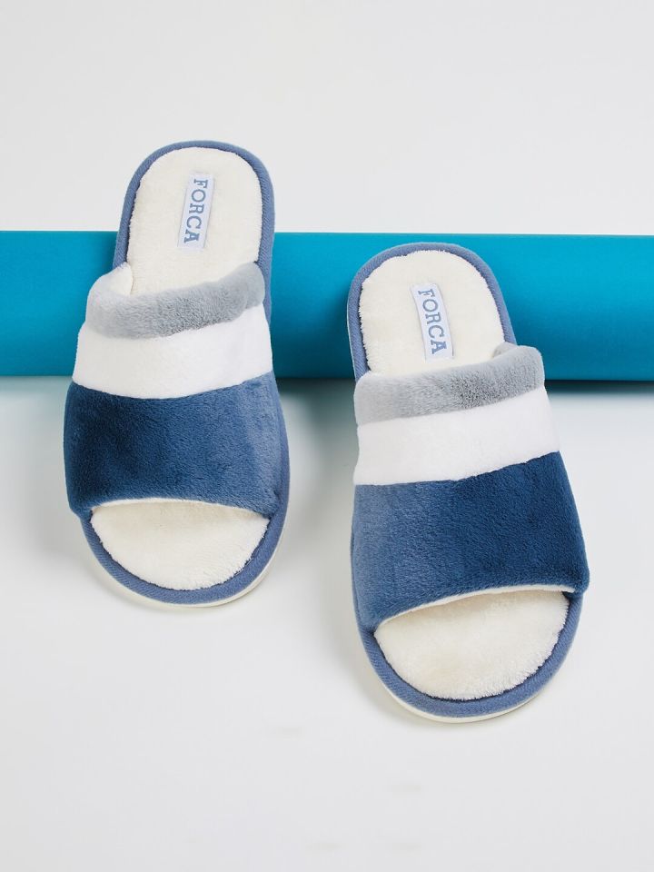 Fur slippers myntra sales